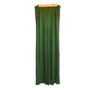 Marc Cain Essentials Winder High-Waist Wide Leg Pants Green N3/ US 6-8